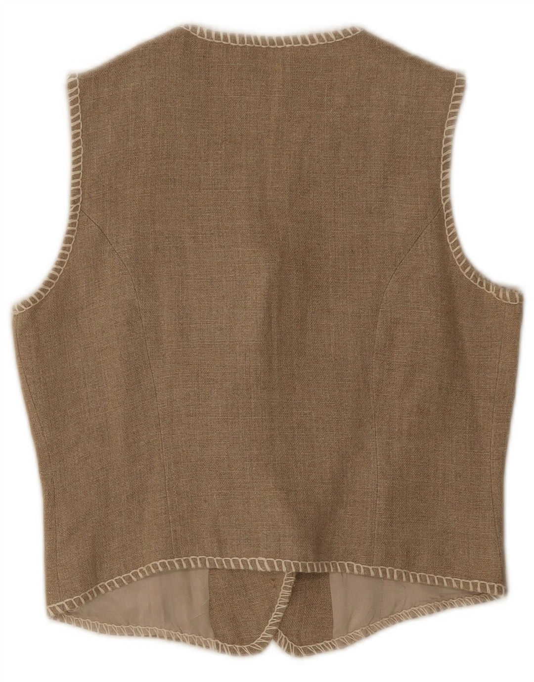 Seventy Damen Weste IT 44 Medium Beige Flax