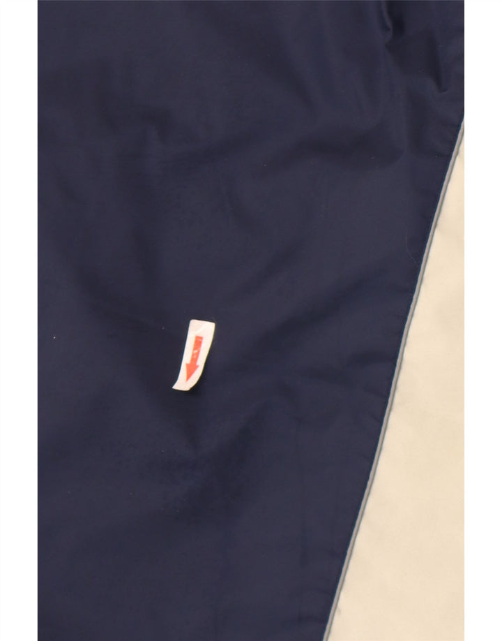 Nike Jungen-Regenjacke mit Grafik, 11–12 Jahre, groß, Marineblau, Farbblock