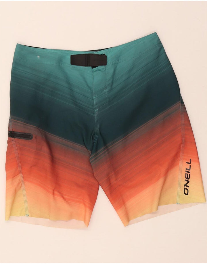 O'Neill Herren-Badeshorts, mittelgroß, mehrfarbig, Colourblock-Polyester