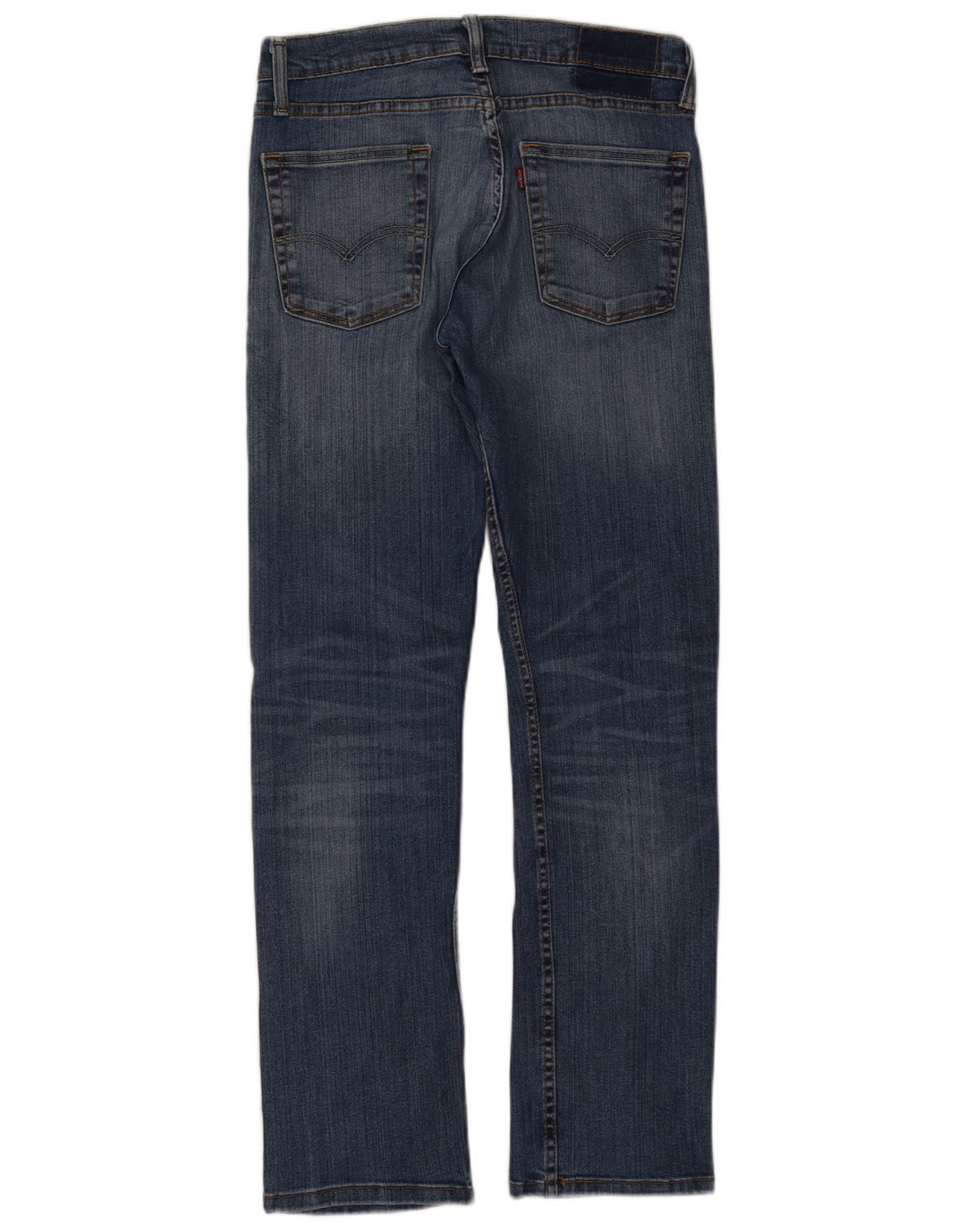 LEVI'S Herren Slim Jeans W32 L34 Blaue Baumwolle