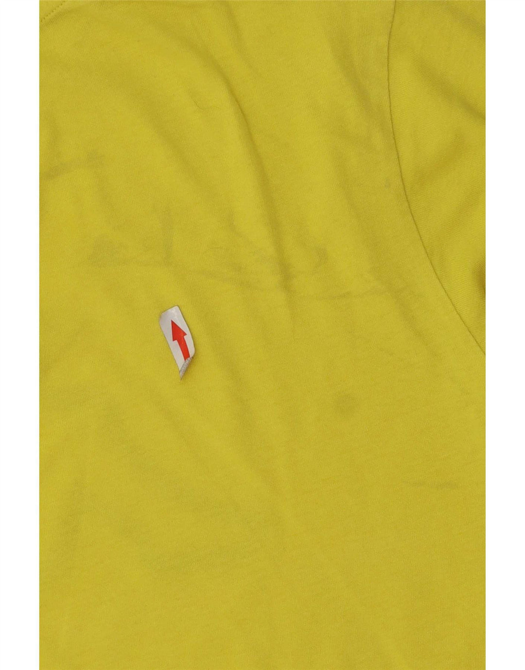 Kappa Herren Grafik-T-Shirt-Oberteil Mittelgelb