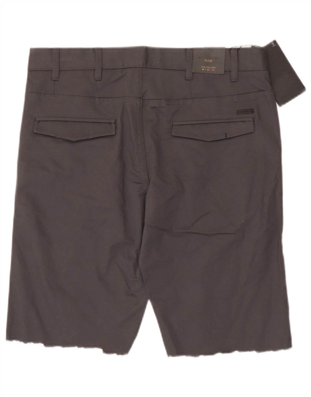 Zara Herren Chinoshorts EU 40 Medium W31 Graue Baumwolle