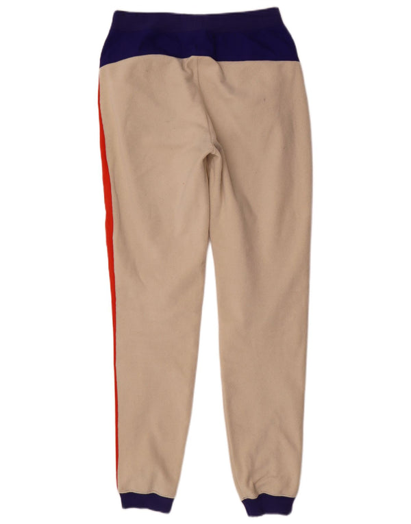 Nike Herren-Trainingshose, Jogginghose, XS, Beige, Farbblock-Polyester