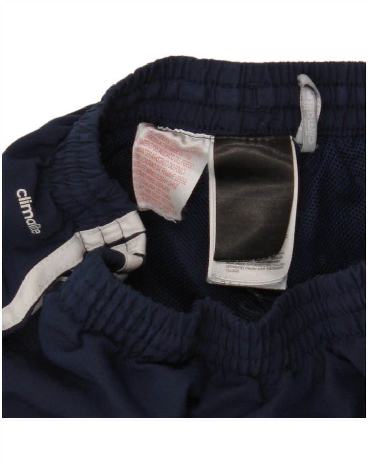 ADIDAS Climalite-Trainingshose für Jungen, 9–10 Jahre, marineblaues Polyester