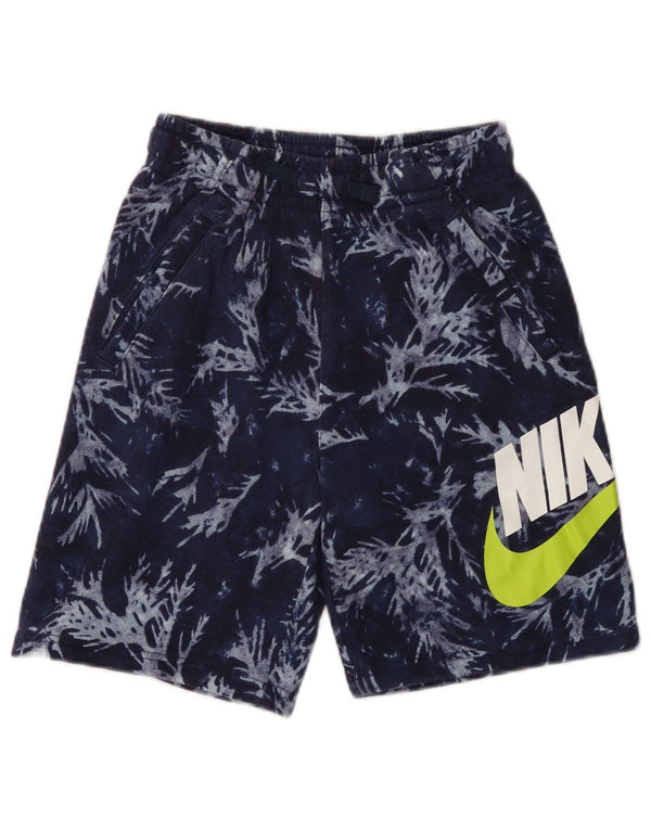 Nike Jungen Graphic Sport Shorts 12–13 Jahre große marineblaue Baumwolle