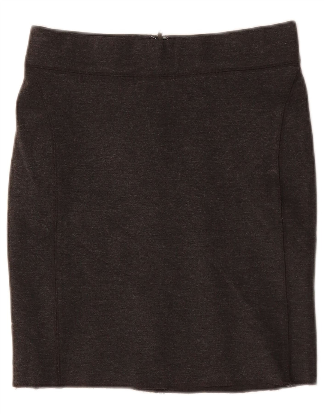 JACK WILLS Damen Minirock UK 10 Small W26 Graue Viskose