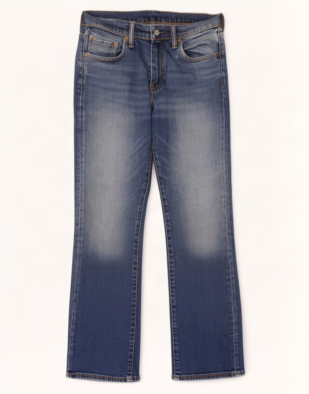 Levi's Herren 527 Bootcut Jeans W30 L30 Blaue Baumwolle
