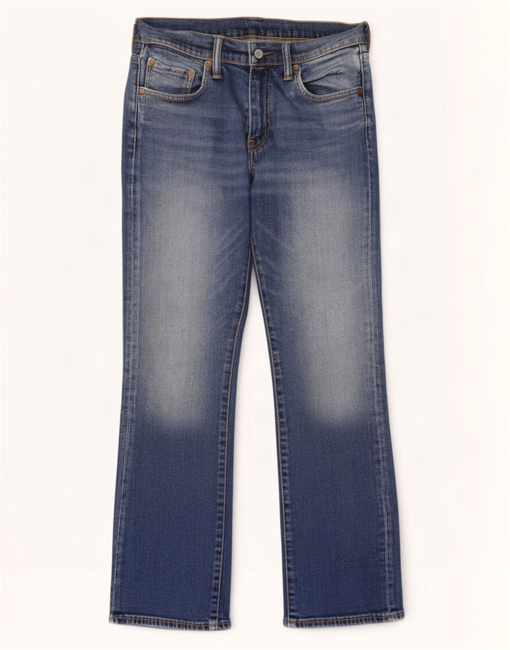 Levi's Herren 527 Bootcut Jeans W30 L30 Blaue Baumwolle