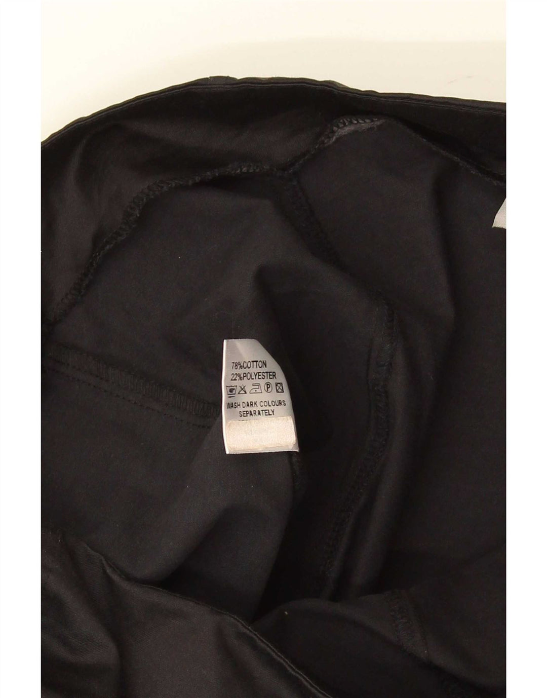 Oasis Damen Crop Trägerloses Top UK 12 Medium Schwarz Baumwolle