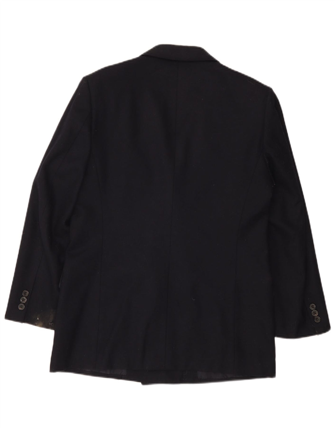 Aquascutum Herren-Zweireiher-Blazerjacke, Größe S, Marineblau, Größe 36