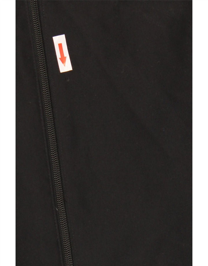 Adidas Herren Climalite Trainingsanzug Top Jacke Small Schwarz Polyester