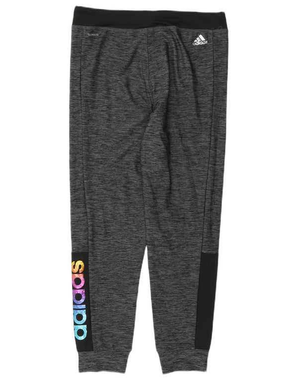 Adidas Mädchen Climalite Trainingshose Jogger 13–14 Jahre XL Grau