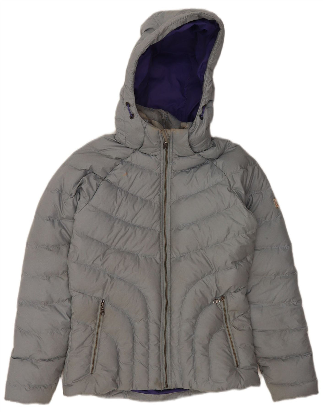 Berghaus Damen Wattierte Jacke UK 8 Small Grau Polyester