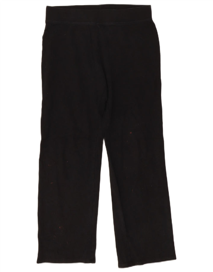 Marks & Spencer Damen-Trainingshose, UK-Größe 12, mittelschwarz, Baumwolle