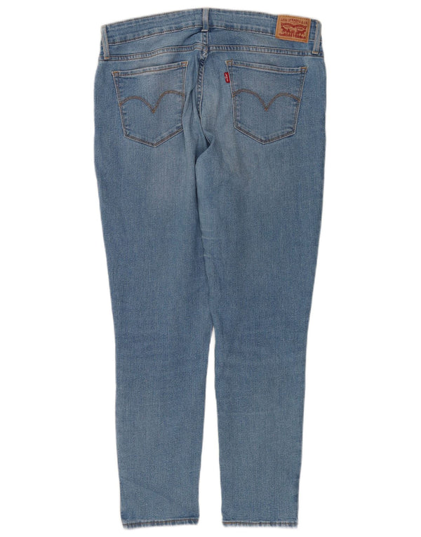 Levi's Damen 711 Skinny Jeans W30 L27 Blau