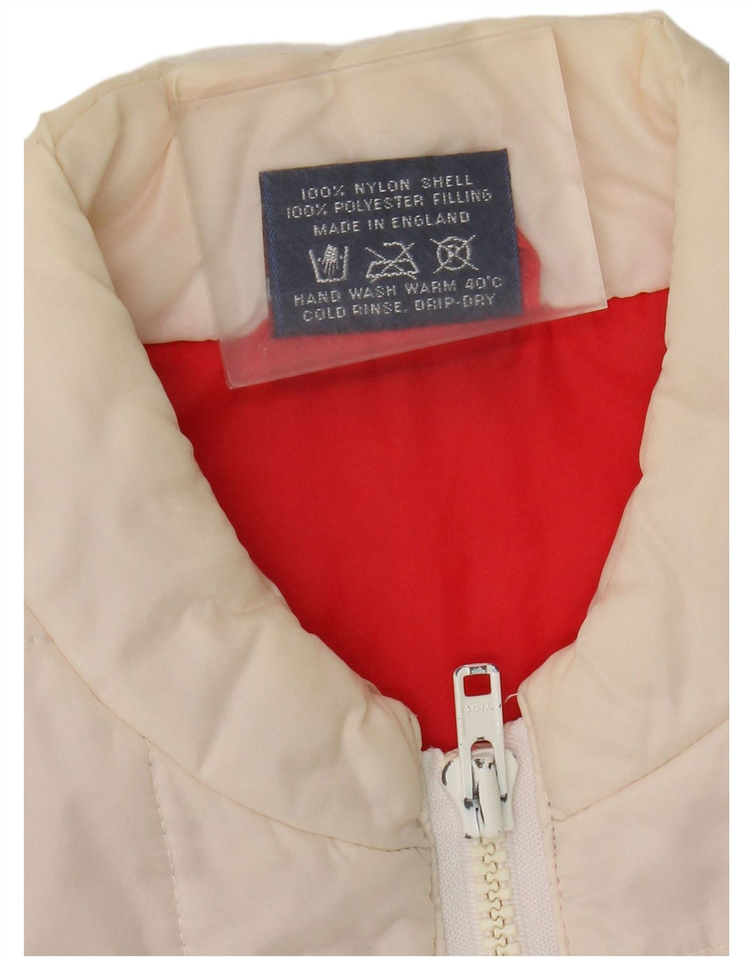 Musto Wattierte Herrenweste UK 38 Mittelmehrfarbiges Colourblock-Nylon