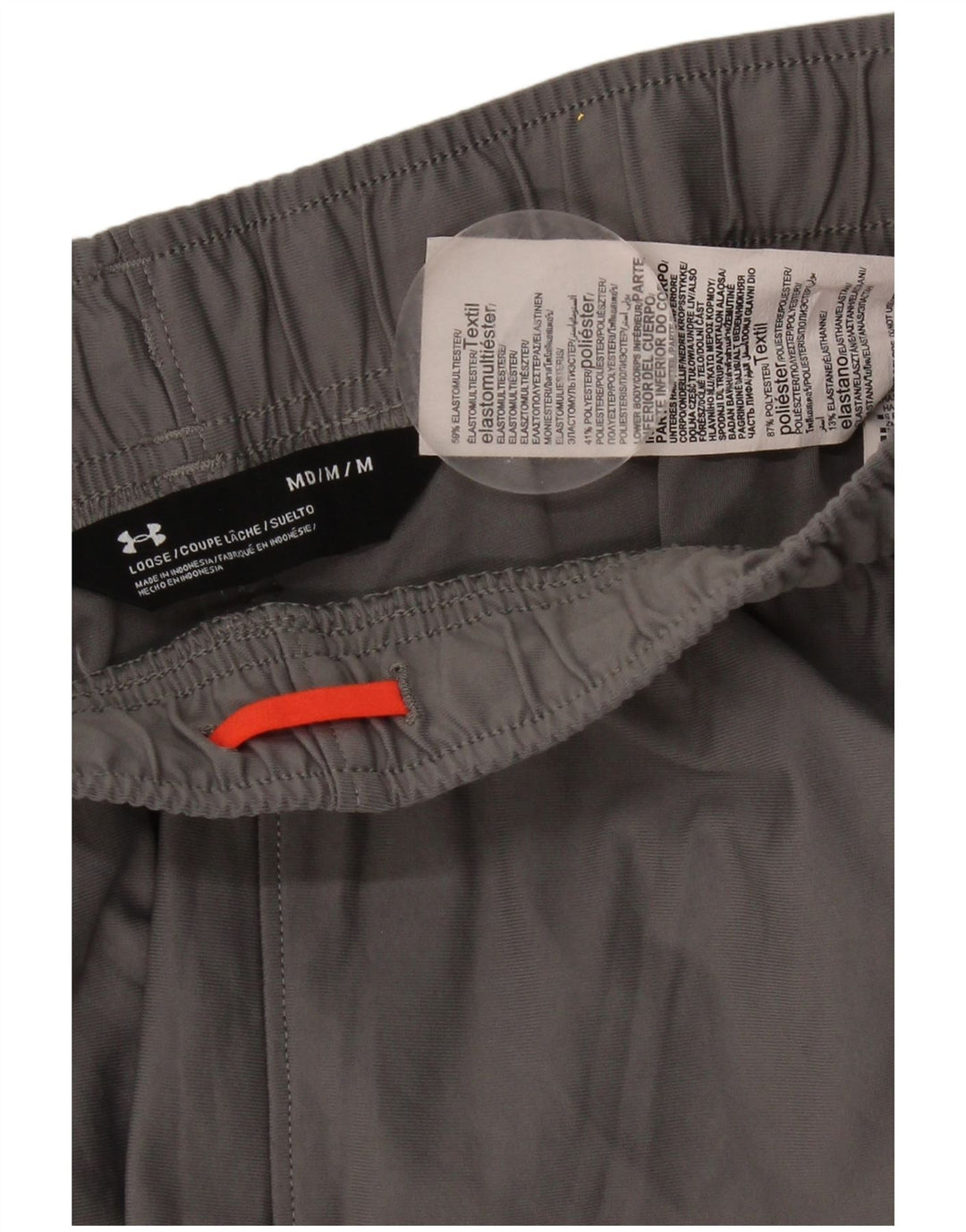 Under Armour Herren-Sportshorts Mittelgraues Colourblock-Elastan