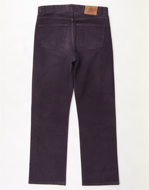 Marks & Spencer Herren Blue Harbour Straight Freizeithose W32 L31 Marineblau
