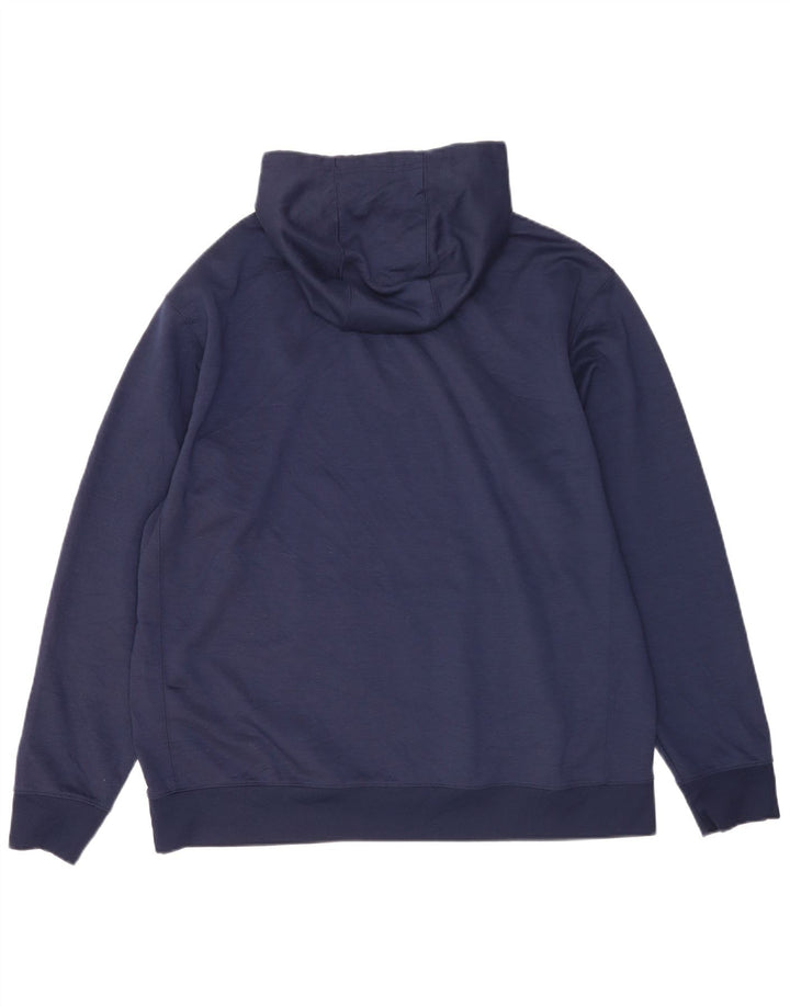 Fila Herren Kapuzenpullover XL Marineblau Polyester