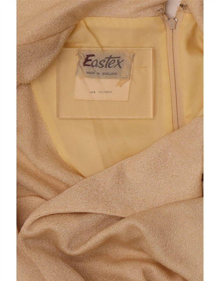 Eastex Damen Maxikleid UK 14 Medium Beige Polyester