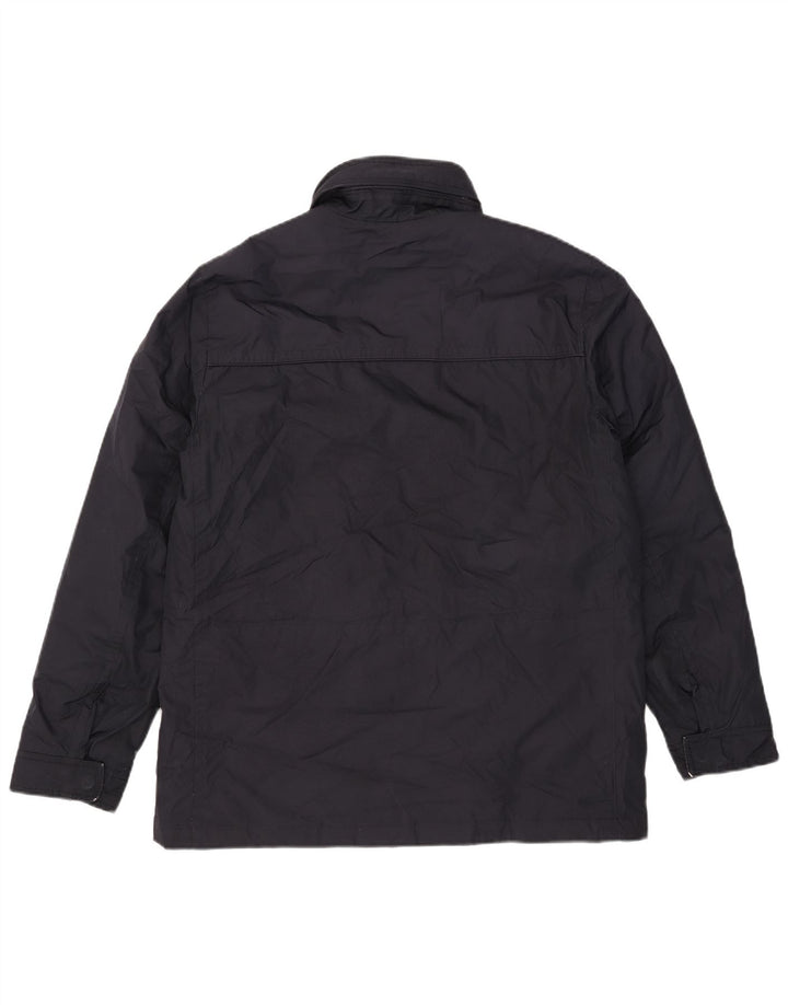 Marina Yachting Herren-Jacke mit Kapuze, gepolstert, IT 50, groß, marineblau, Polyester