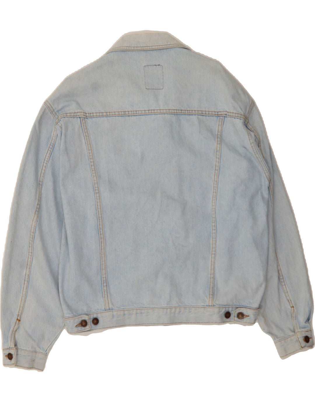 CASUCCI Mens Denim Jacket UK 38 Medium Blue Vintage Casucci and Second-Hand Casucci from Messina Hembry 
