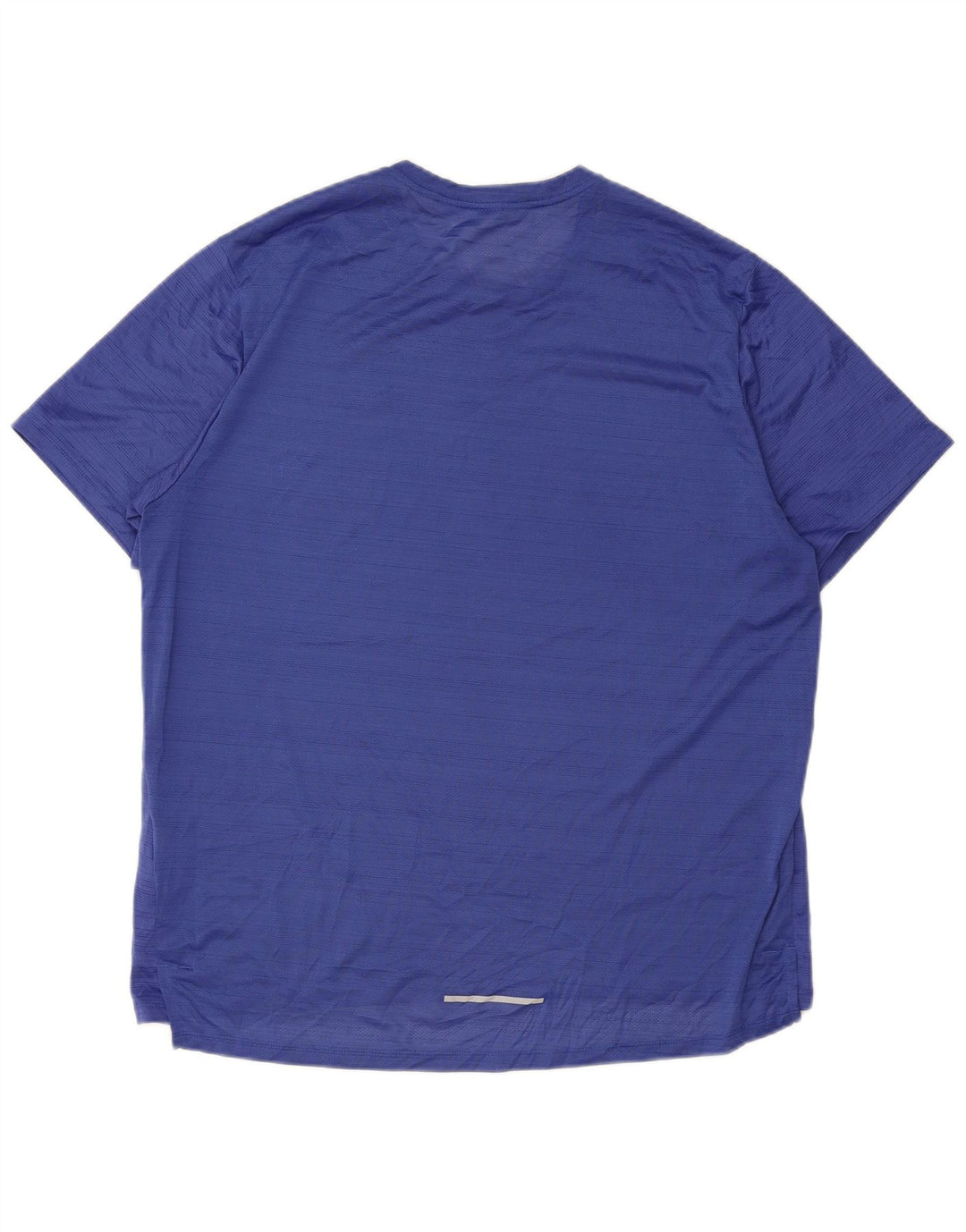 Nike Herren Dri Fit T-Shirt Top XL blau gestreift Polyester