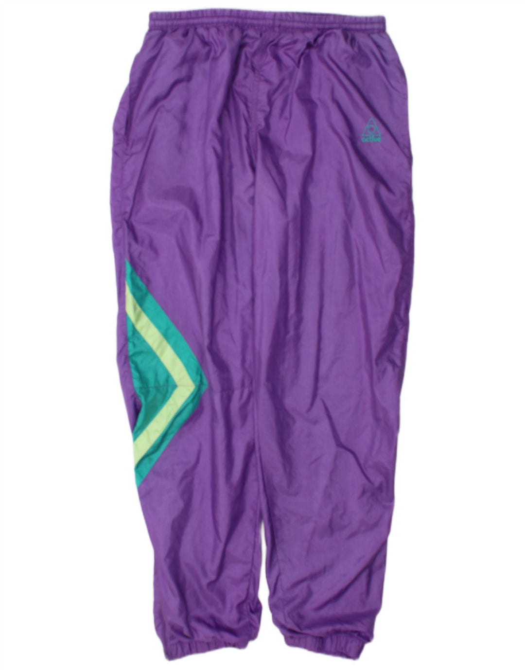 Active Herren-Trainingshose, Jogginghose, groß, violett, geometrisch, Polyamid