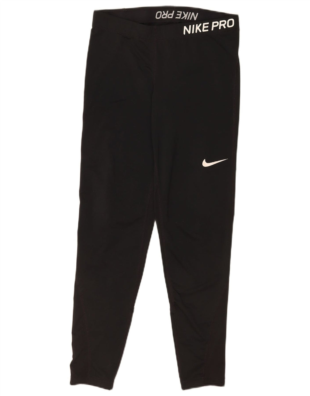 Nike Damen Leggings UK 16 Large Schwarz Polyester