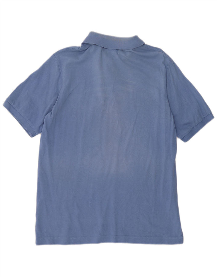 Kappa Herren-Poloshirt aus mittelblauer Baumwolle