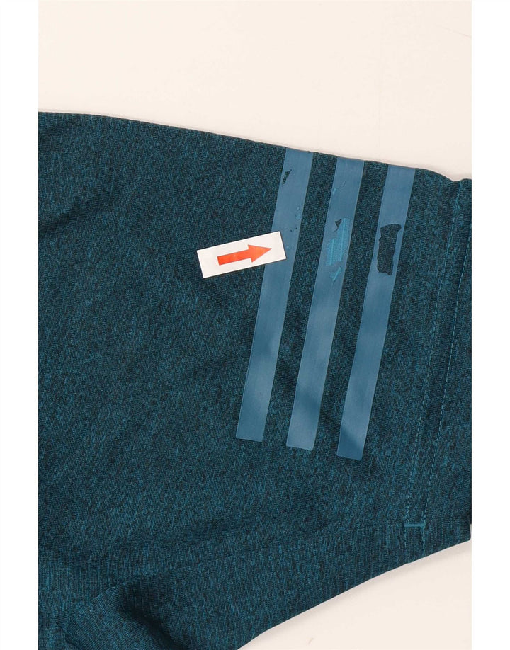 Adidas Herren T-Shirt Top Small Blau Polyester