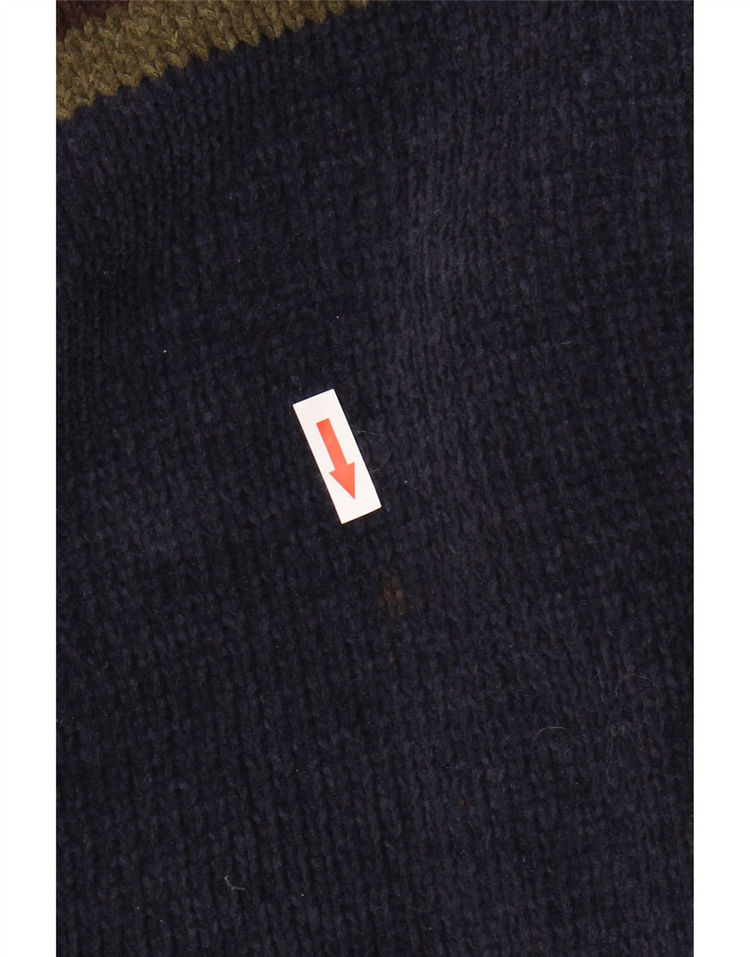 Marks & Spencer Herren-Pullover mit Rollkragen, XL, Marineblau, Farbblock