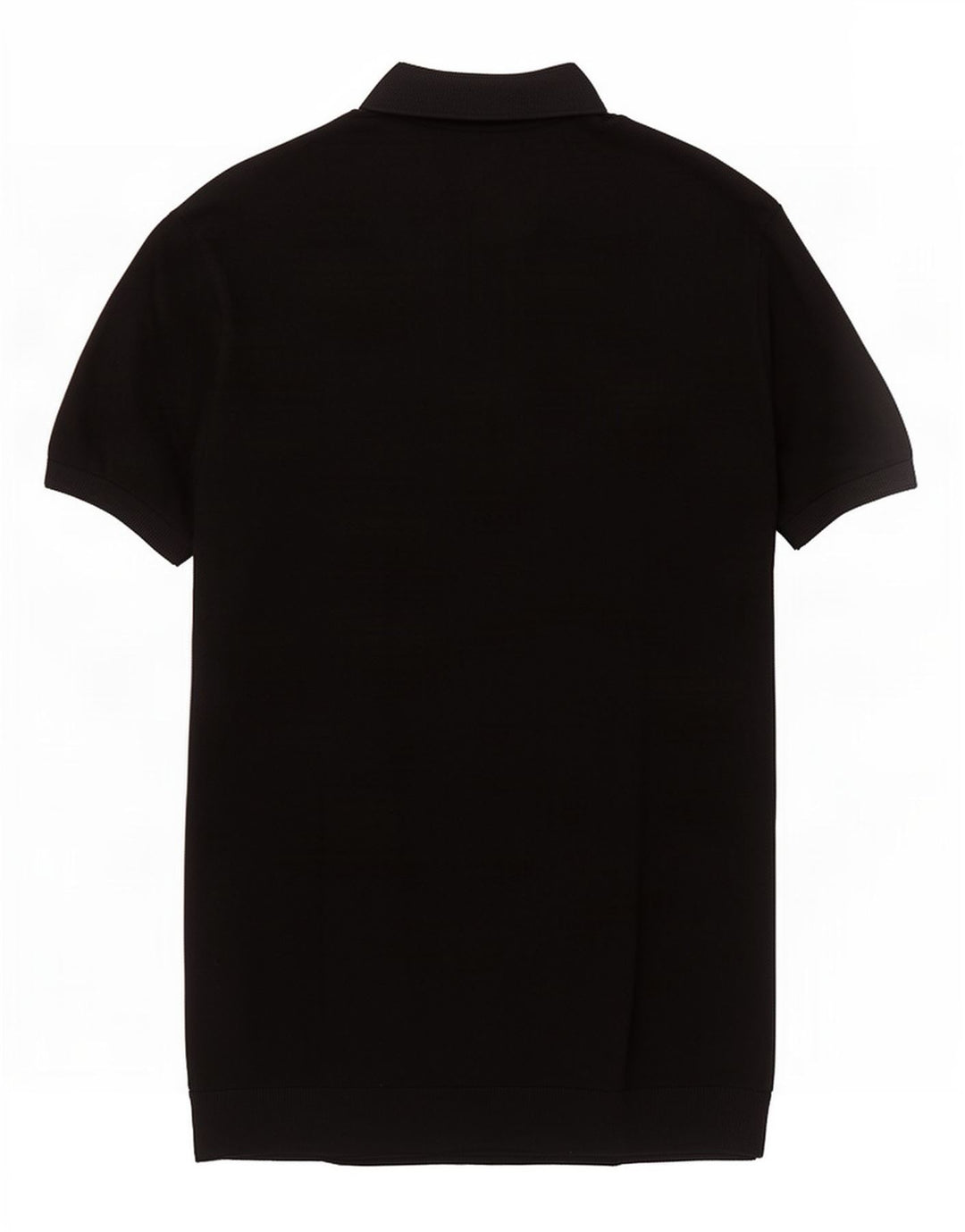Zara Herren Kurzarm-Poloshirt, Größe L, Schwarz
