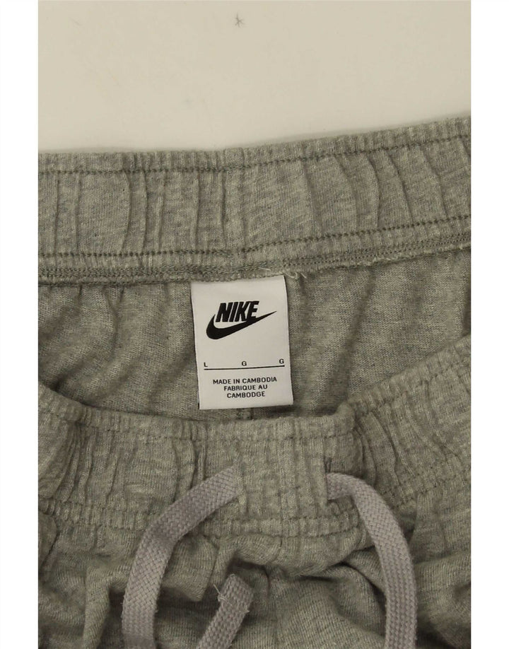 Nike Herren-Sportshorts, Größe L, Grau