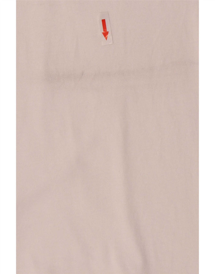 Puma Herren Grafik T-Shirt Top XL Weiß Baumwolle