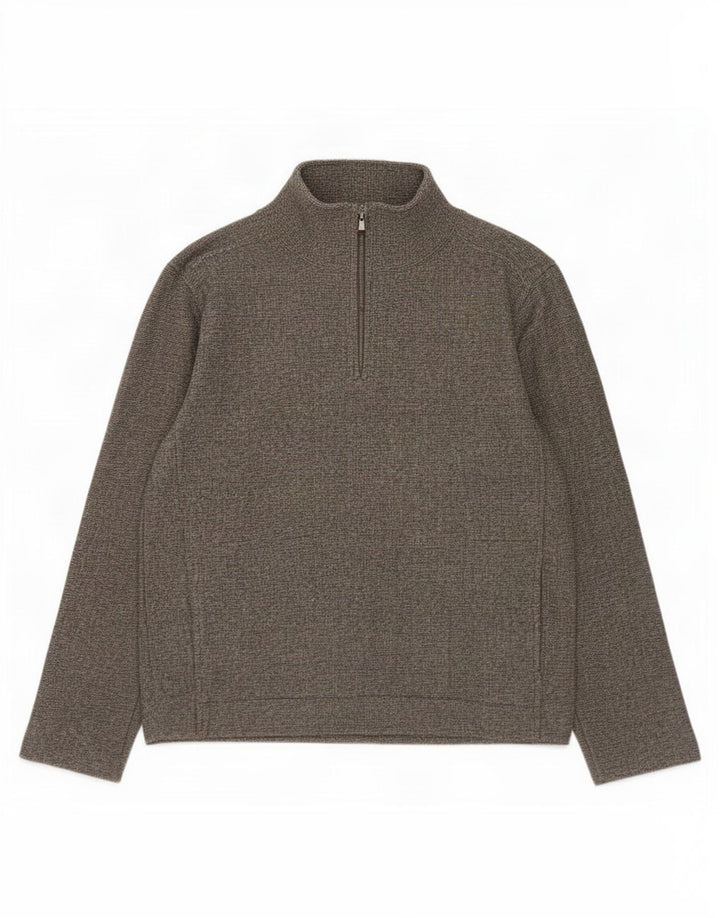 Marks & Spencer Herren-Sweatshirt mit lockerer Passform, Größe S, Grau meliert