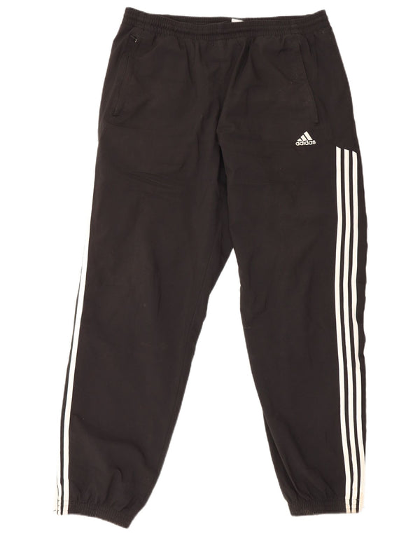 Adidas Herren Trainingshose Jogger UK 44/46 Large Schwarz Polyester