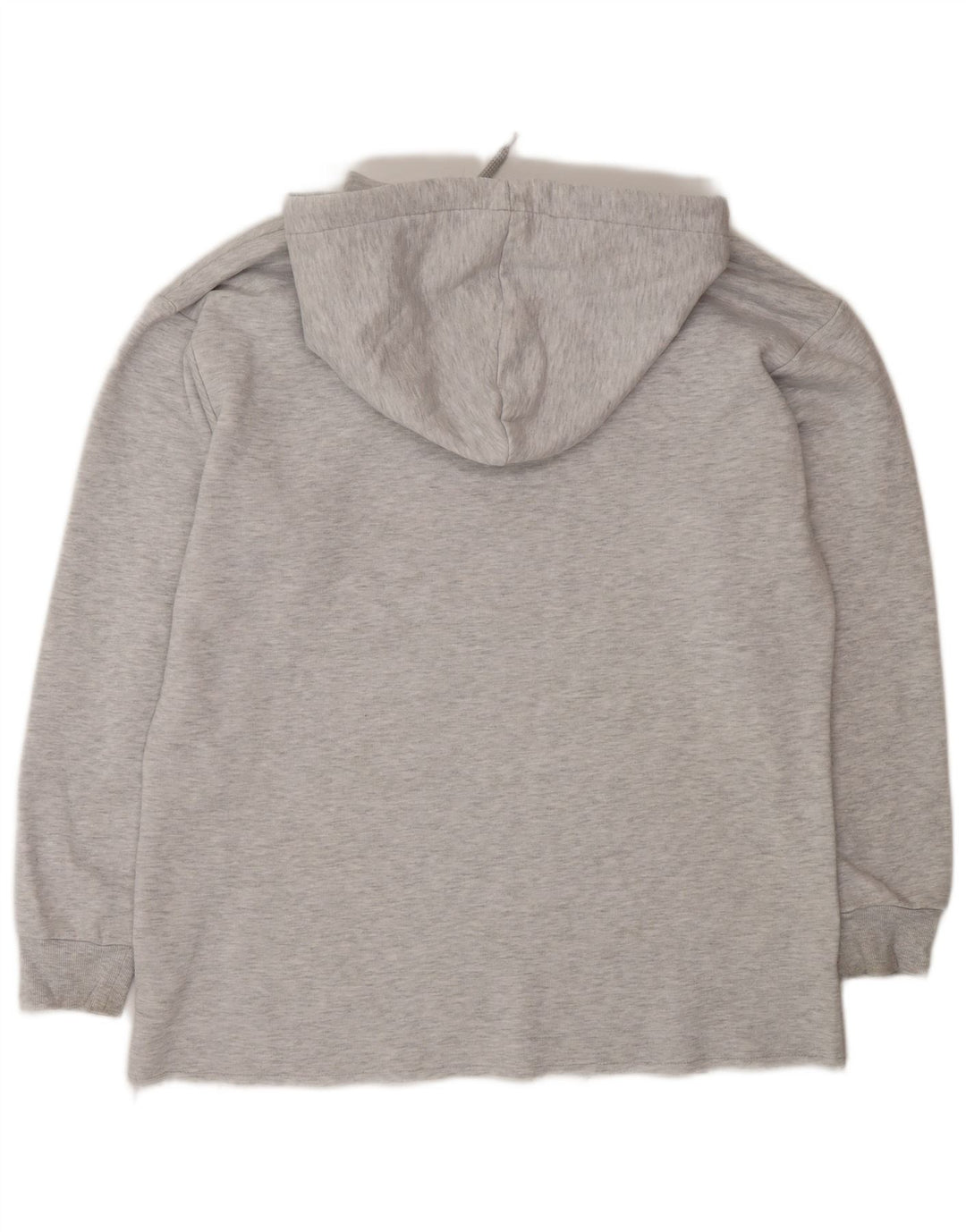 Topshop Womens Tall Übergroßer Kapuzenpullover UK 10 Small Grau Polyester