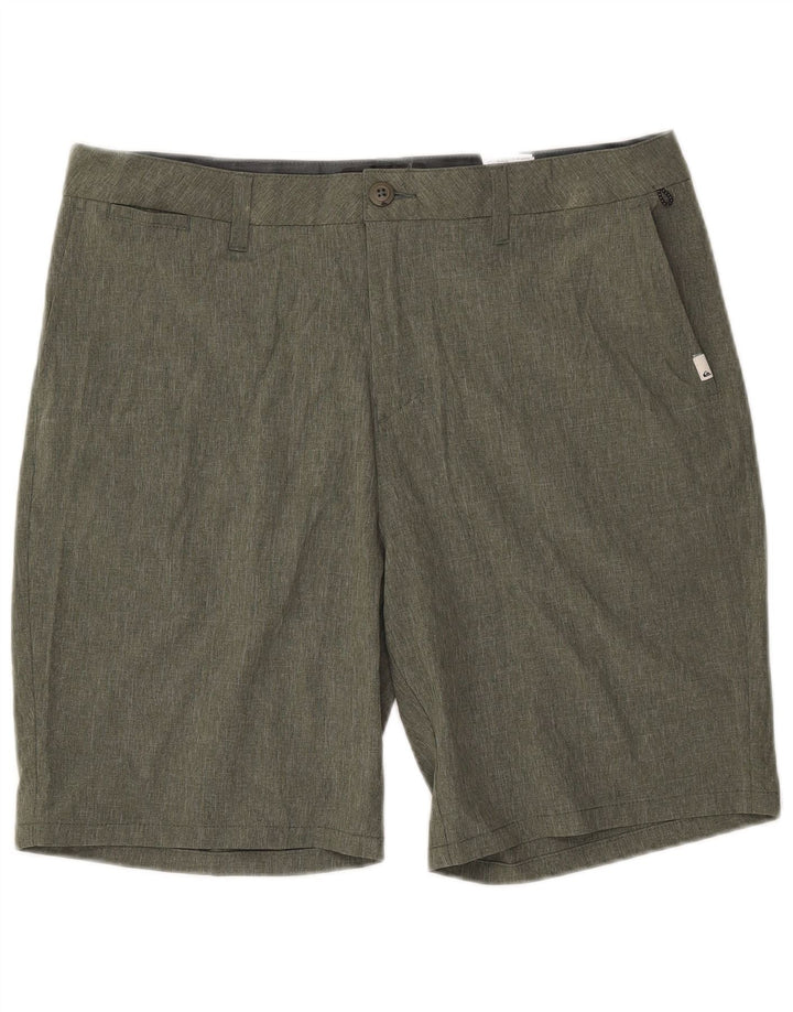 QUIKSILVER Herren-Chinoshorts W36, groß, Khaki, Polyester