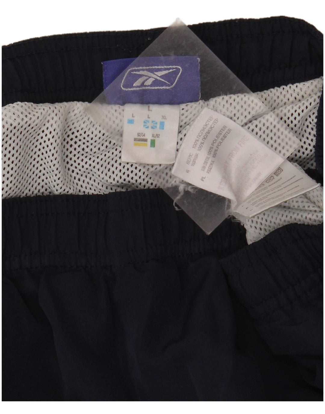 REEBOK Herren-Badeshorts, groß, marineblau, Polyester