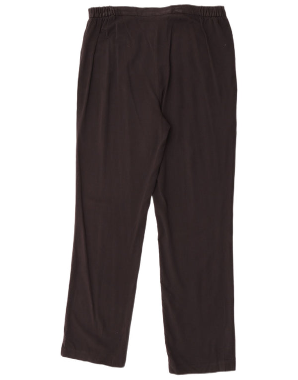 Marks & Spencer Damen Slim Freizeithose UK 14 Large W32 L32 Schwarz