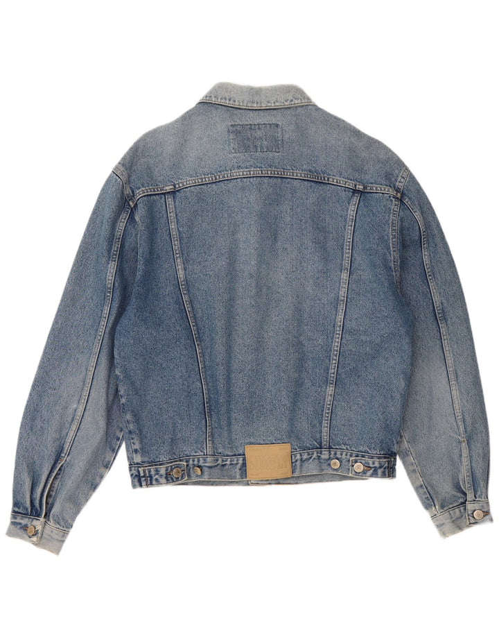 Vintage Herren Jeansjacke UK 38 Mittelblau
