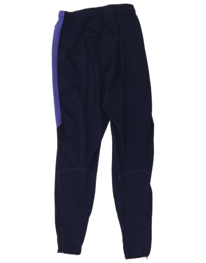 Nike Herren Dri Fit Trainingshose Mittelgroßes marineblaues Farbblock-Polyester