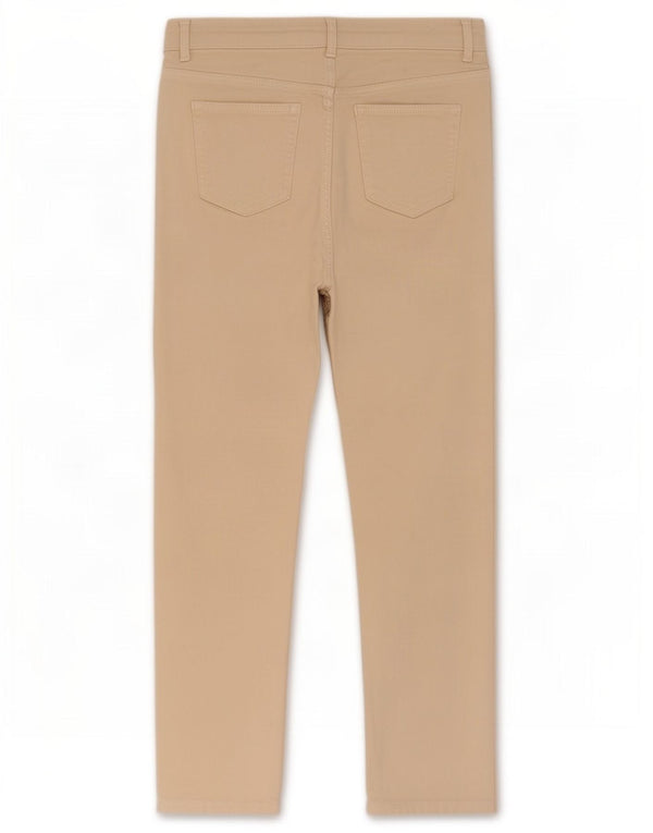 Marks & Spencer Damen Relaxed Fit Slim Jeans UK 10 Small W30 L27 Beige