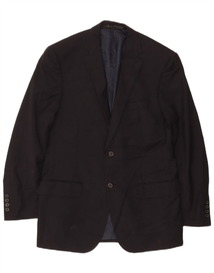 Marks & Spencer Herren Autograph Blazer Jacke UK 38 Mittel Marineblau