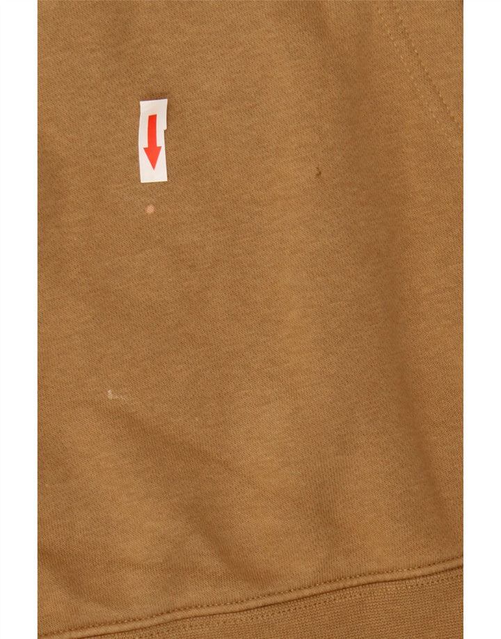Nike Herren Kapuzenpullover, Größe S, Beige, Baumwolle