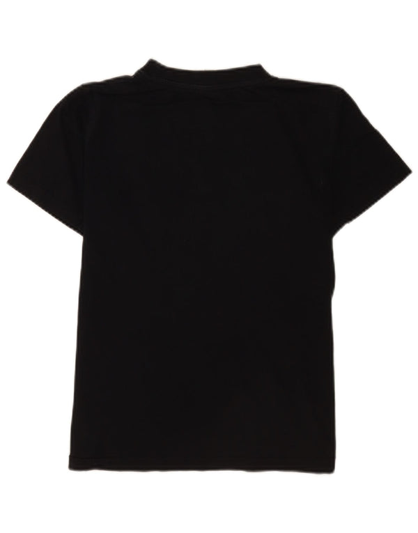 Carrera T-Shirt mit Grafik für Jungen, 11–12 Jahre, schwarze Baumwolle