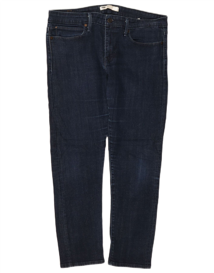 LEVI'S Slim-Jeans für Damen, W30, L27, marineblau, Baumwolle