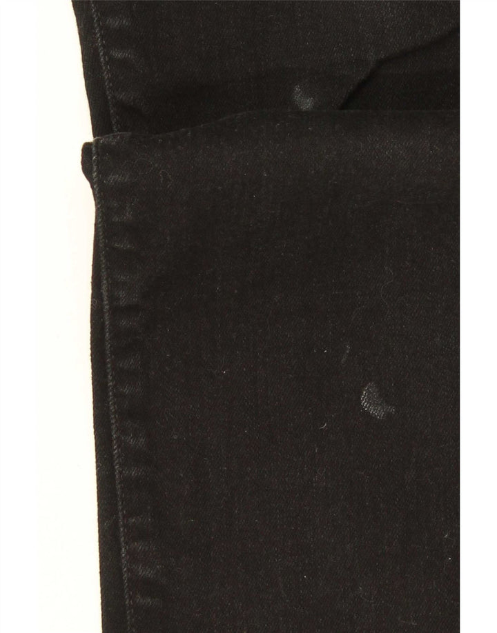 Levi's Herren 511 Slim Jeans W32 L32 schwarze Baumwolle