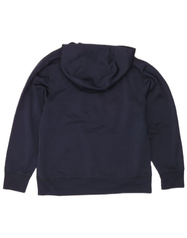 Nike Jungen Therma-Fit Grafik Hoodie Pullover 12-13 Jahre Groß Marineblau